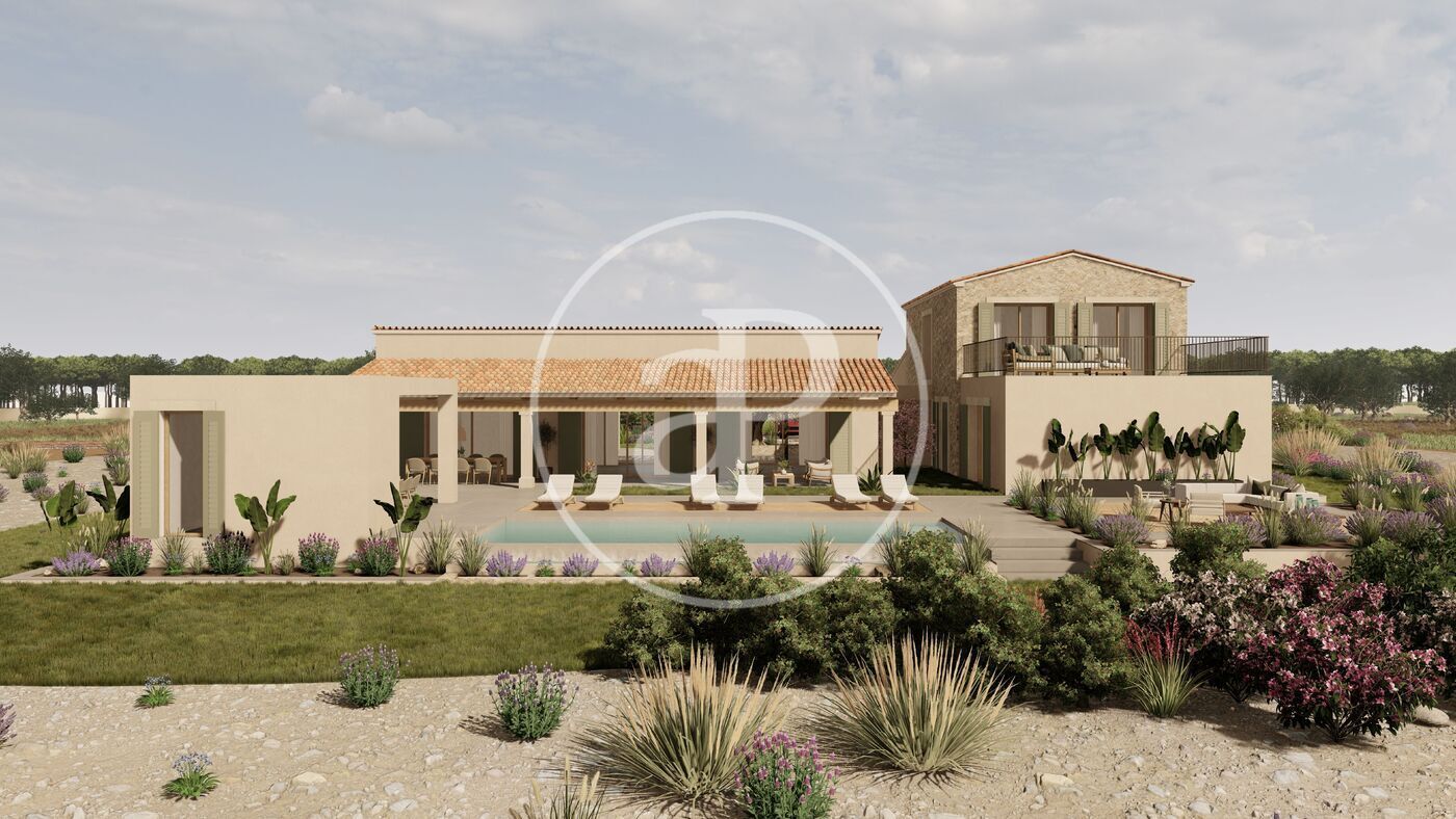 Vista exterior de Casa o xalet en venda en Felanitx amb Aire condicionat, Calefacció i Jardí privat