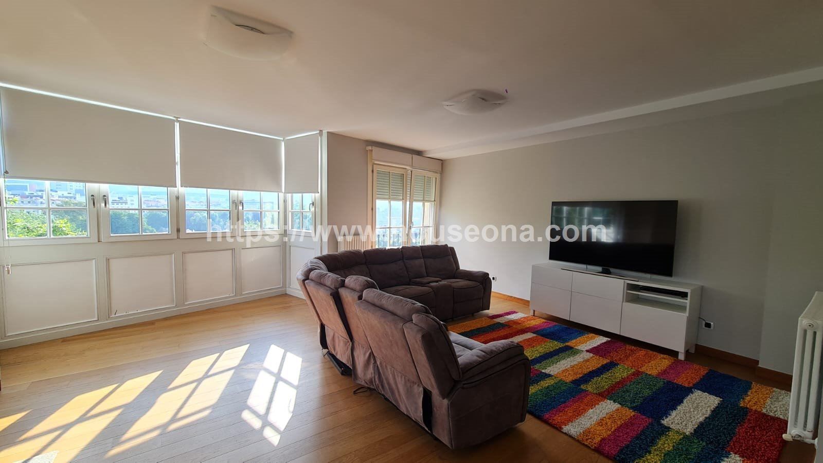 Living room of Flat to rent in Bilbao   with Heating and Terrace