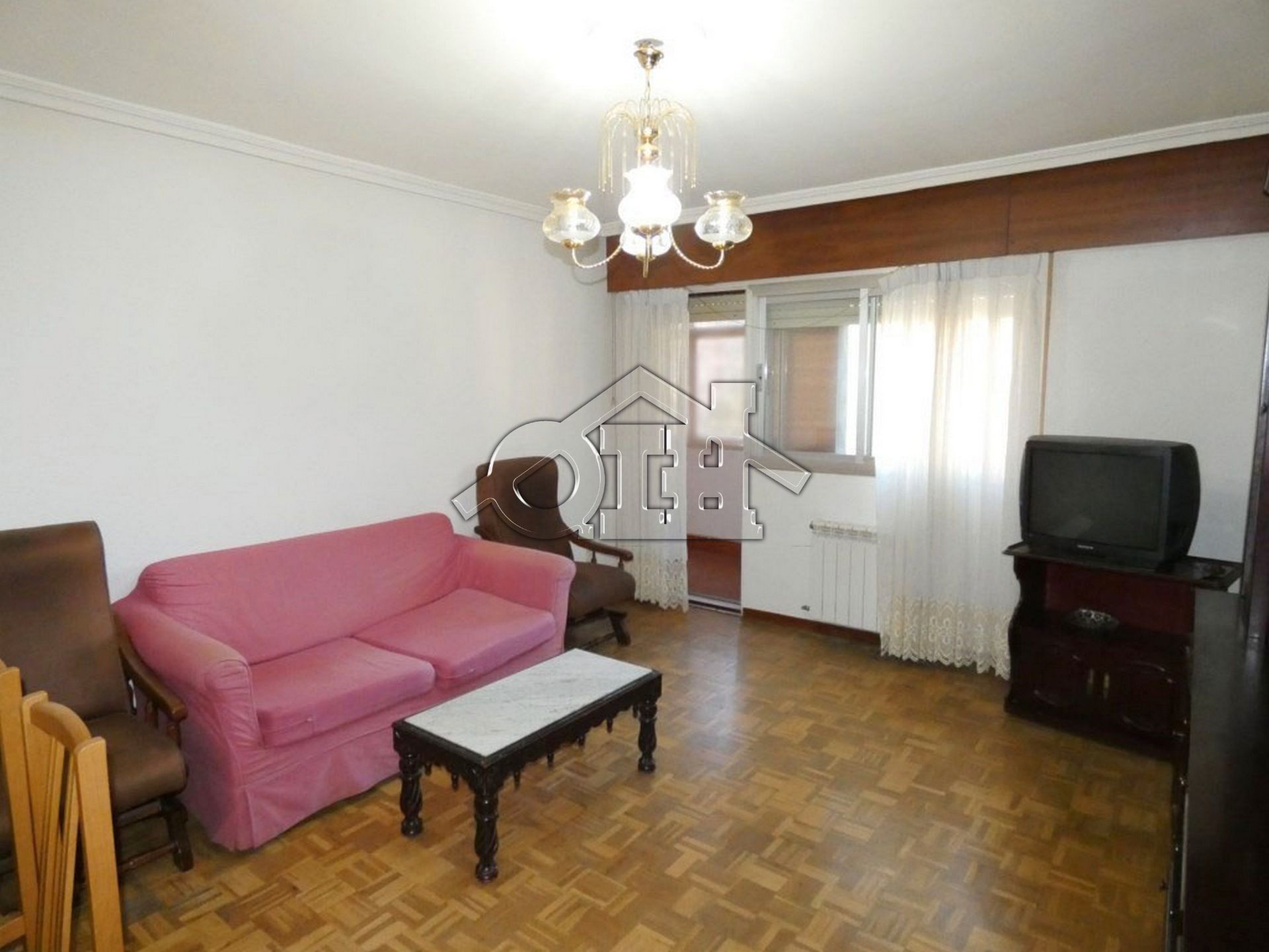 Sala de estar de Piso en venta en Alcalá de Henares con Calefacción, Parquet y Terraza