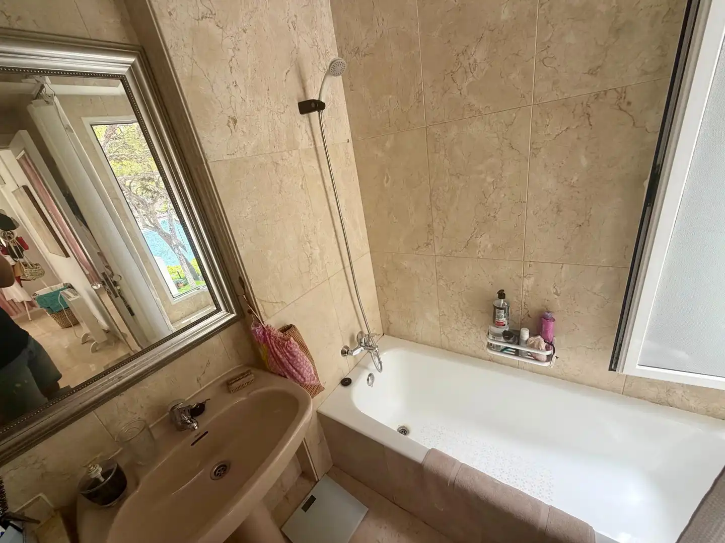 Baño de Ático de alquiler en Andratx con Aire acondicionado, Calefacción y Jardín privado