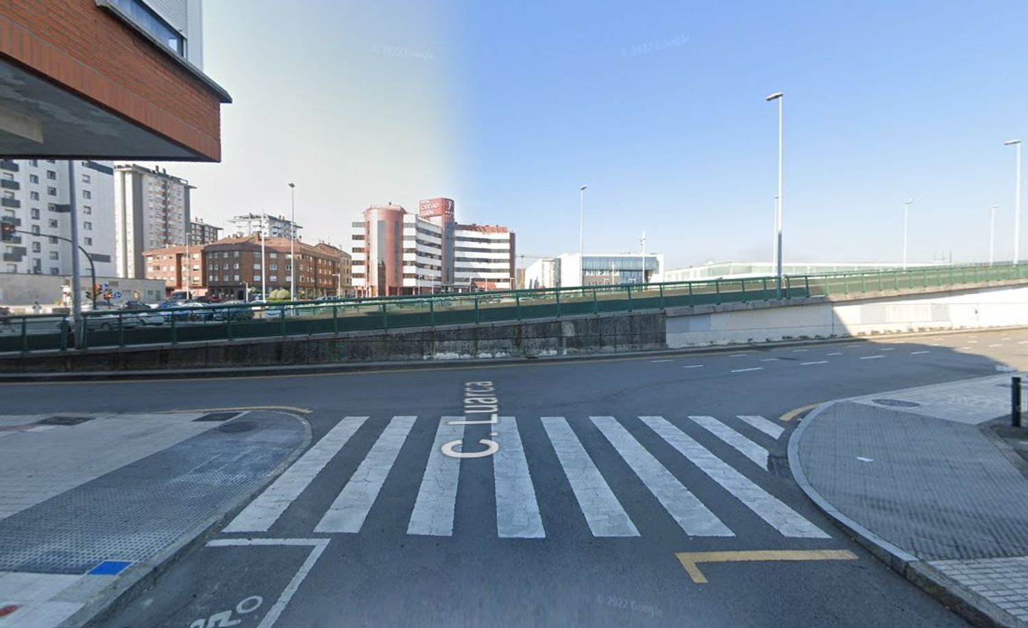 Vista exterior de Pis en venda en Gijón 