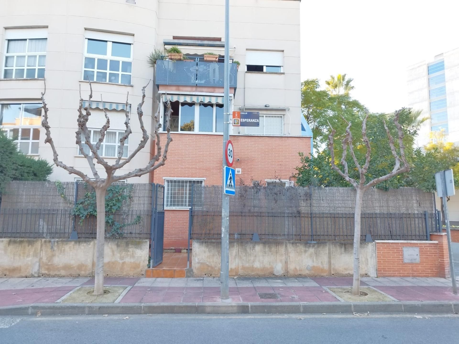 Exterior view of Planta baja for sale in  Murcia Capital  with Air Conditioner, Private garden and Terrace