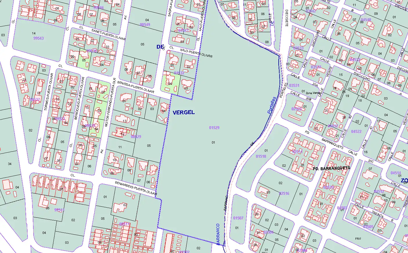 Terreny residencial en venda a BENISSA-PUERTA OLIVAR
