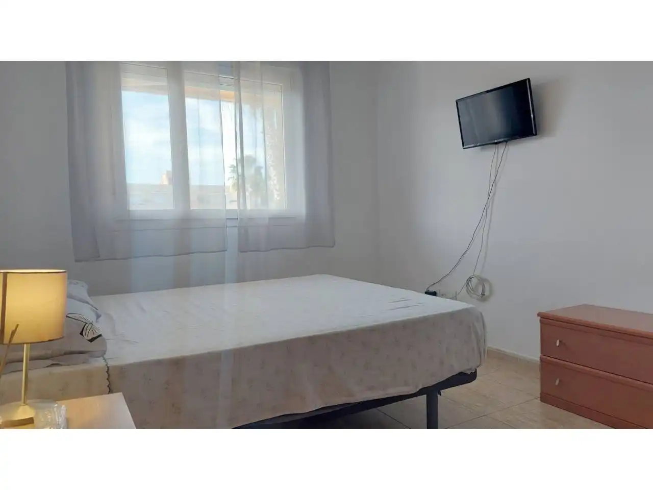 Bedroom of Flat for rent in Cubelles  with Air Conditioner, Heating and Terrace