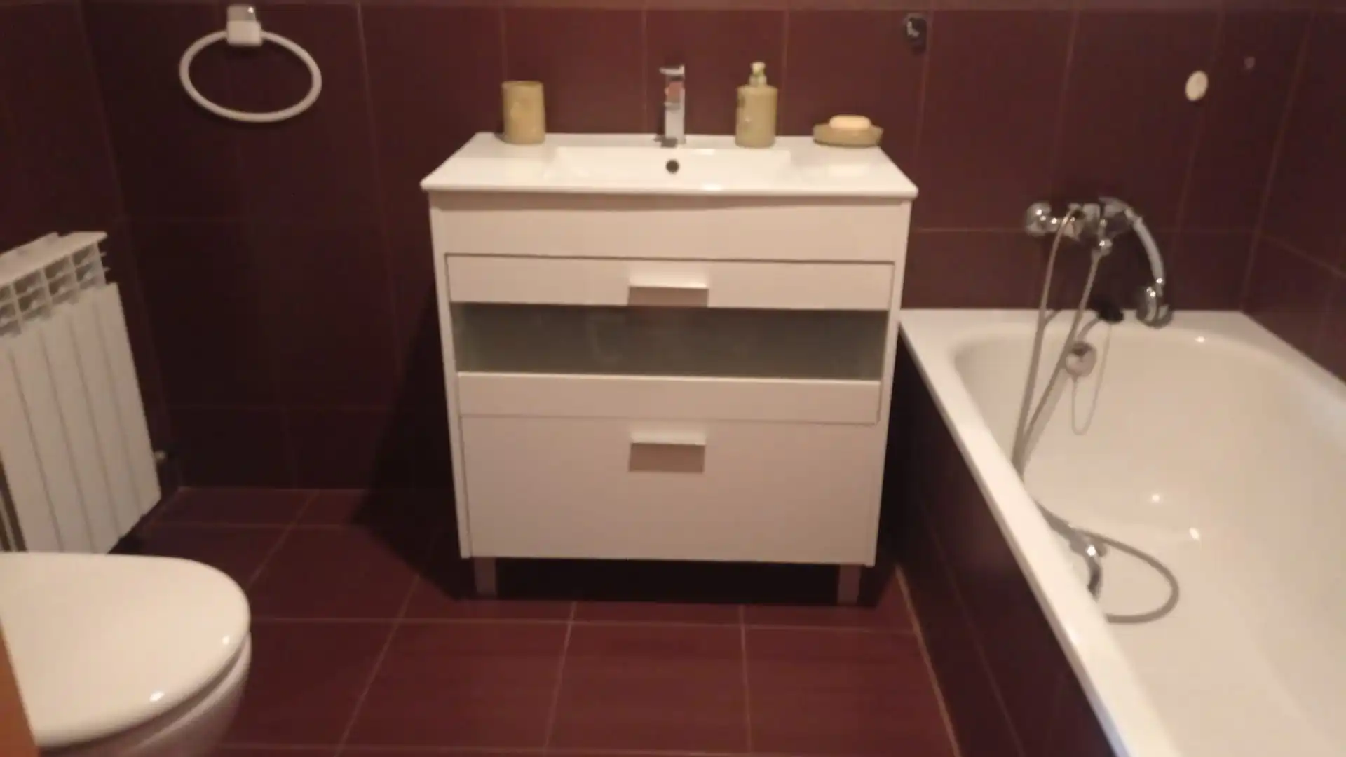 Bathroom of Flat for sale in Monzón  with Heating and Furnished