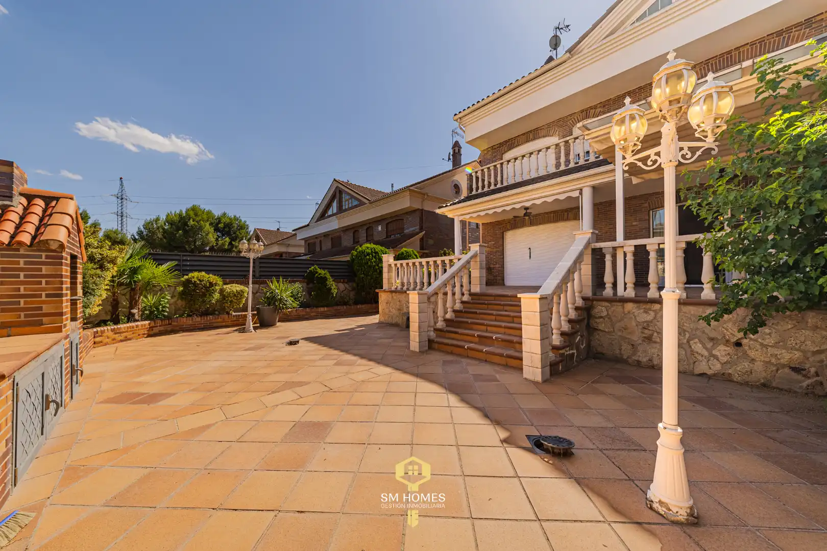 Jardín de Casa adosada en venta en Coslada con Calefacción, Jardín privado y Terraza