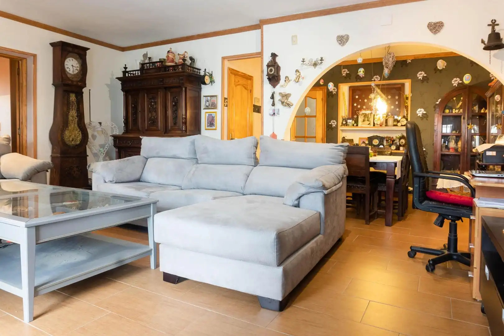 Living room of Houses for sale in Albinyana  with Heating, Balcony and Community pool