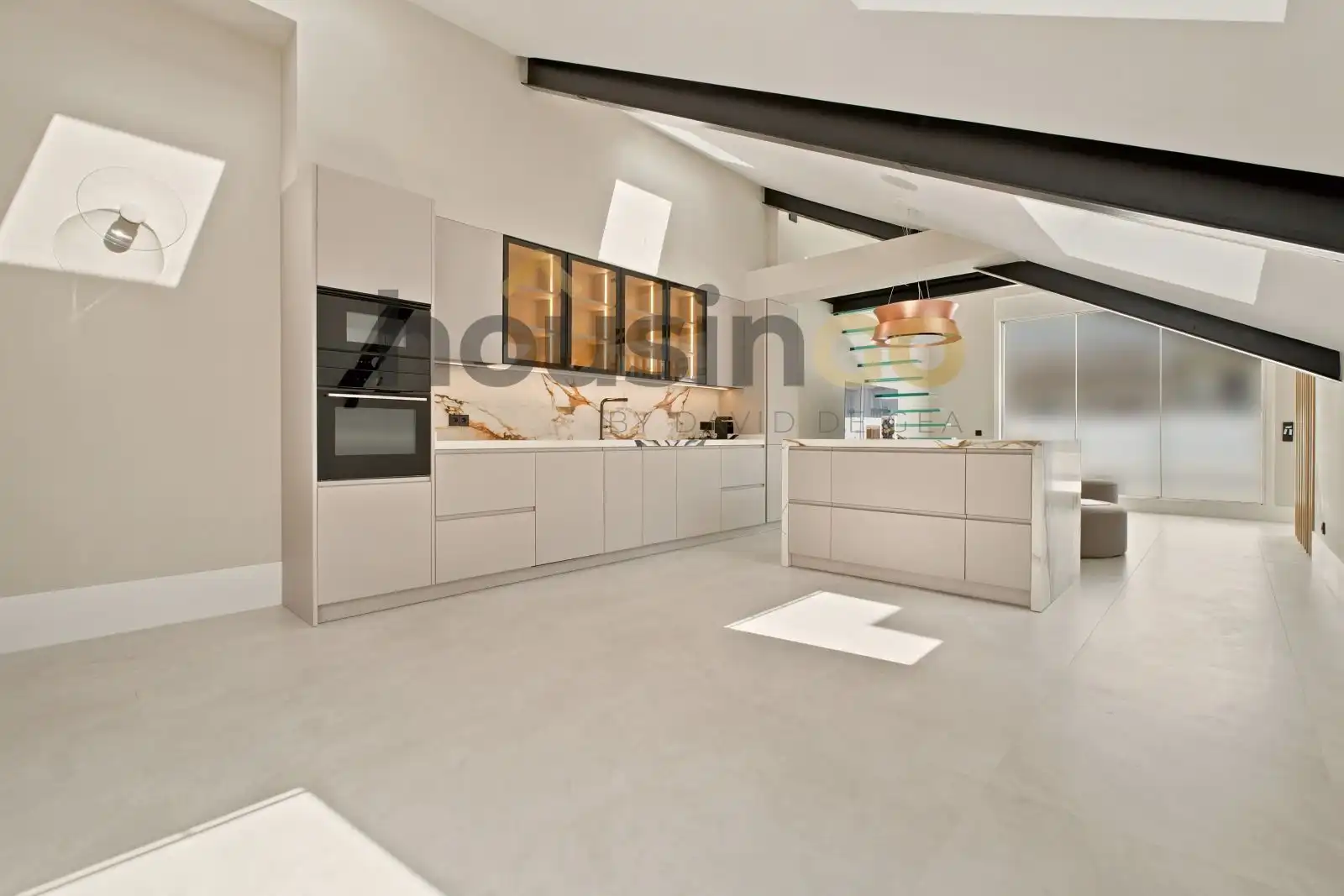 Cocina de Ático en venta en Madrid con Aire acondicionado, Calefacción y Terraza