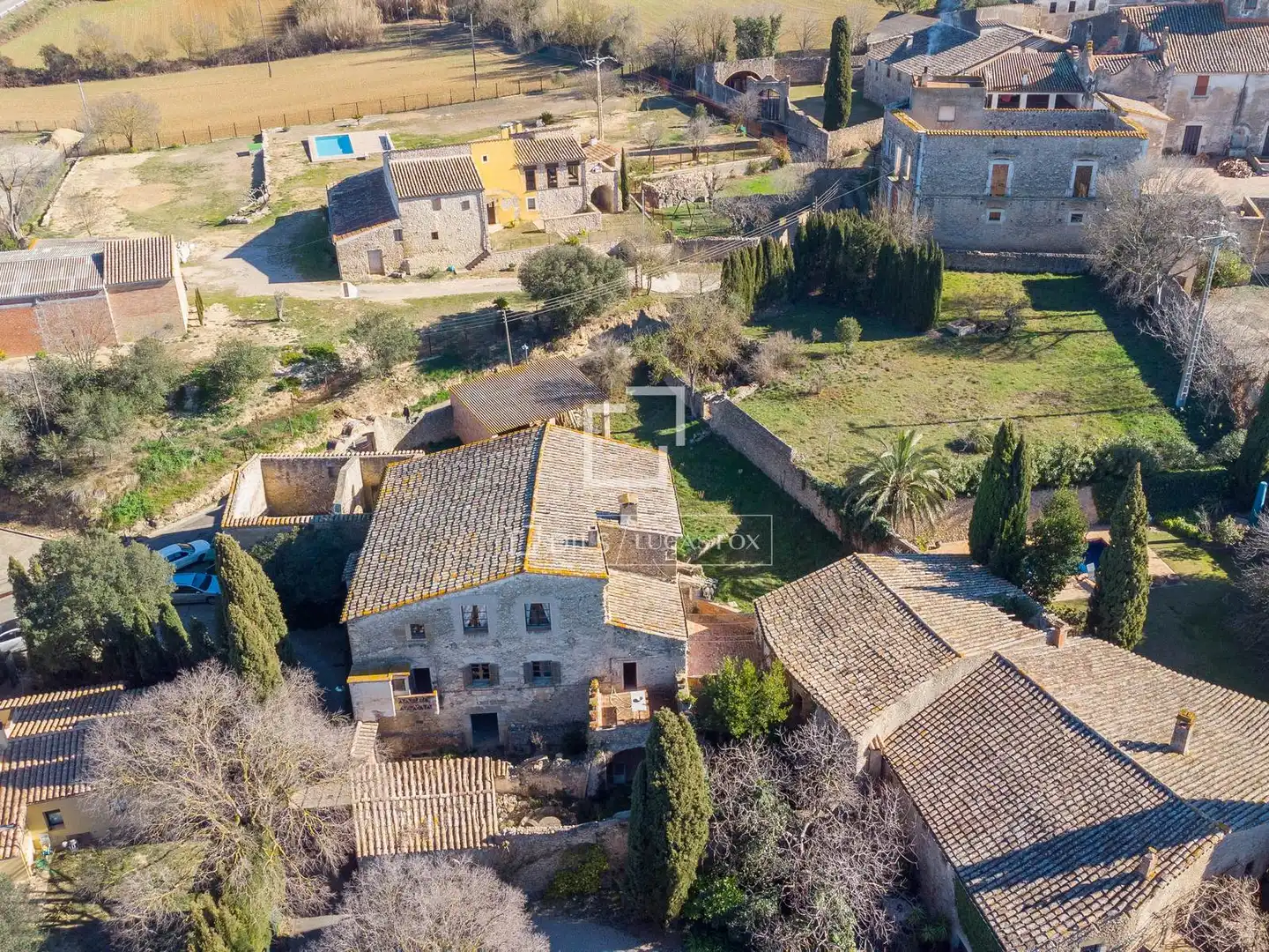 Vista exterior de Finca rústica en venta en Vilaür con Jardín privado y Terraza
