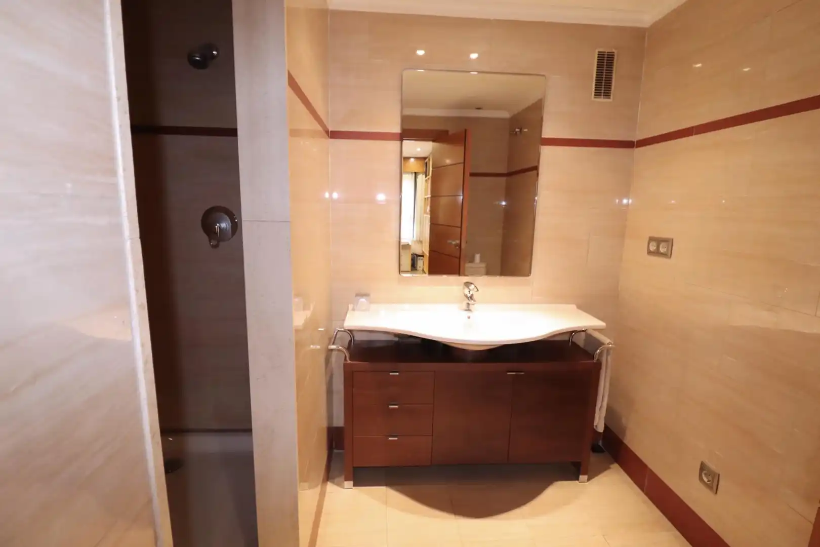 Baño de Piso de alquiler en Jávea / Xàbia con Aire acondicionado, Terraza y Amueblado