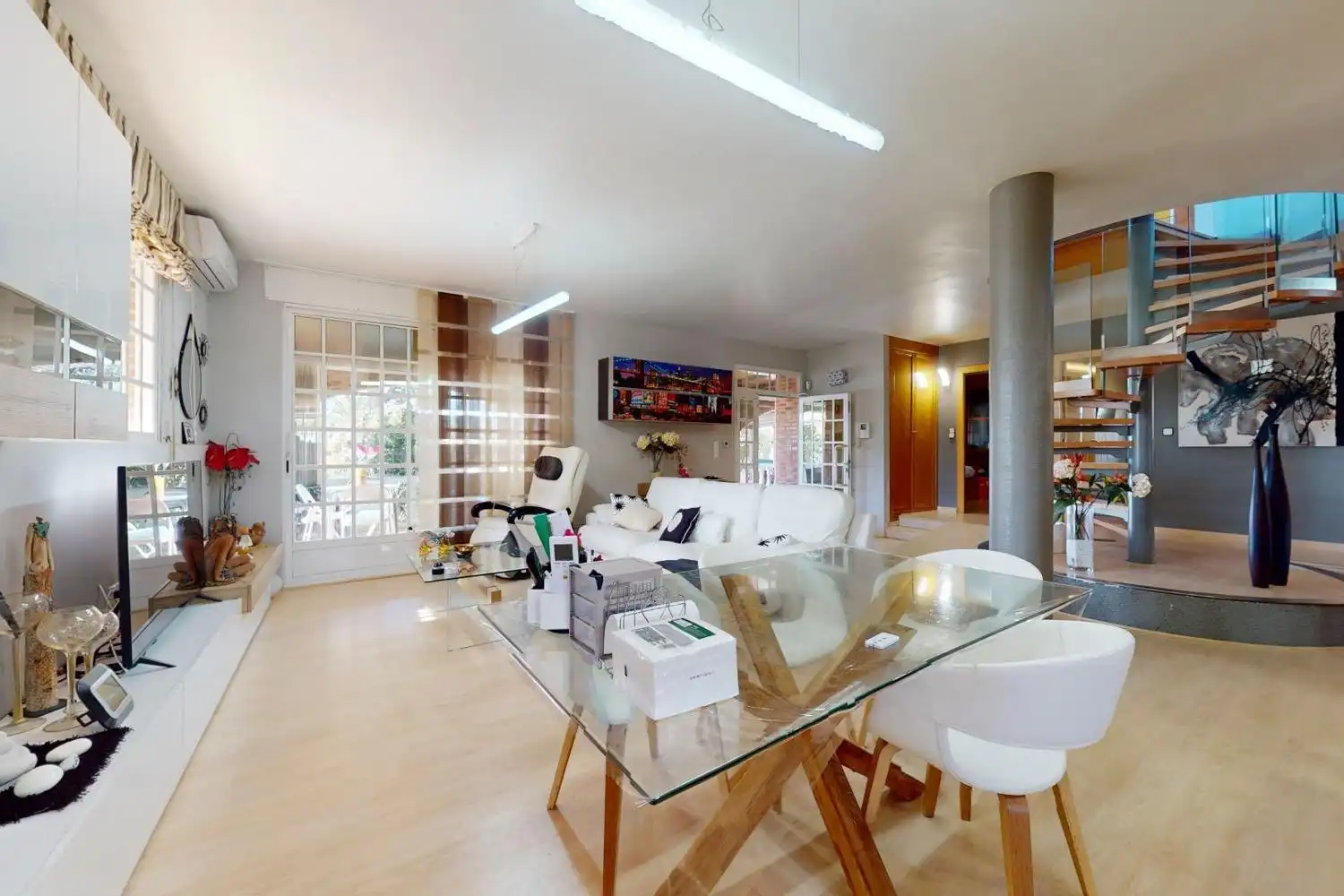 Sala de estar de Casa o chalet en venta en Alfajarín con Calefacción, Jardín privado y Terraza