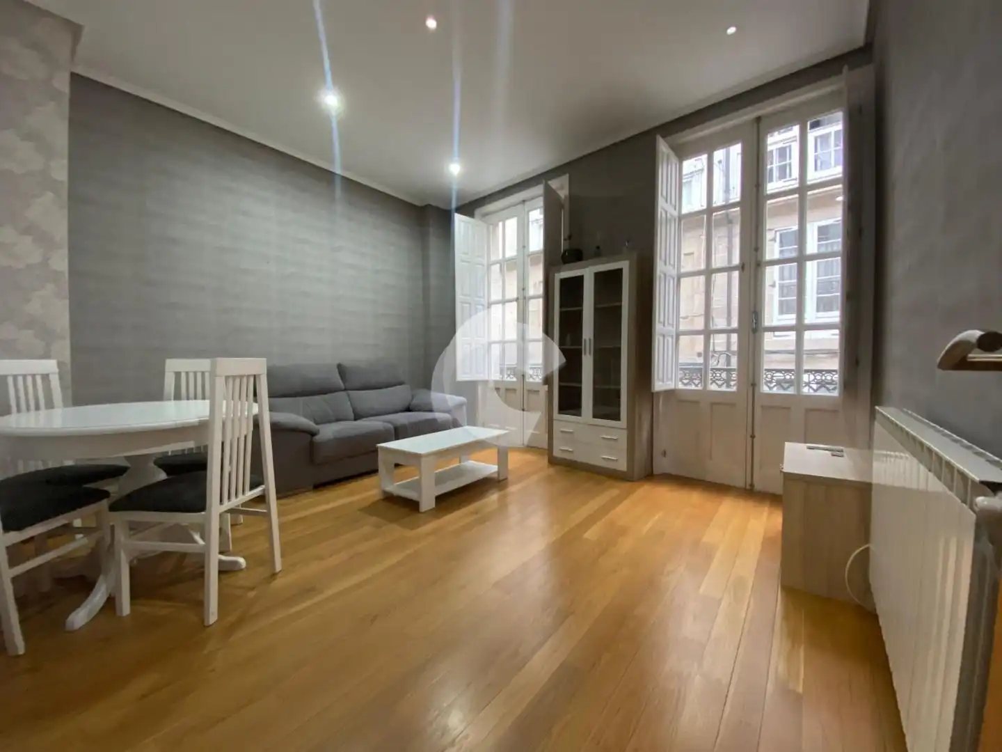 Wohnzimmer von Wohnung zum Verkauf in Ourense Capital  mit Klimaanlage, Heizung und Terrasse