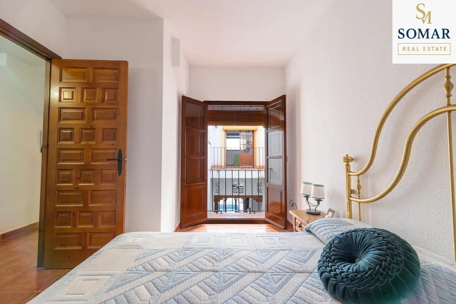 Dormitori de Finca rústica en venda en Mogente / Moixent amb Jardí privat, Terrassa i Piscina