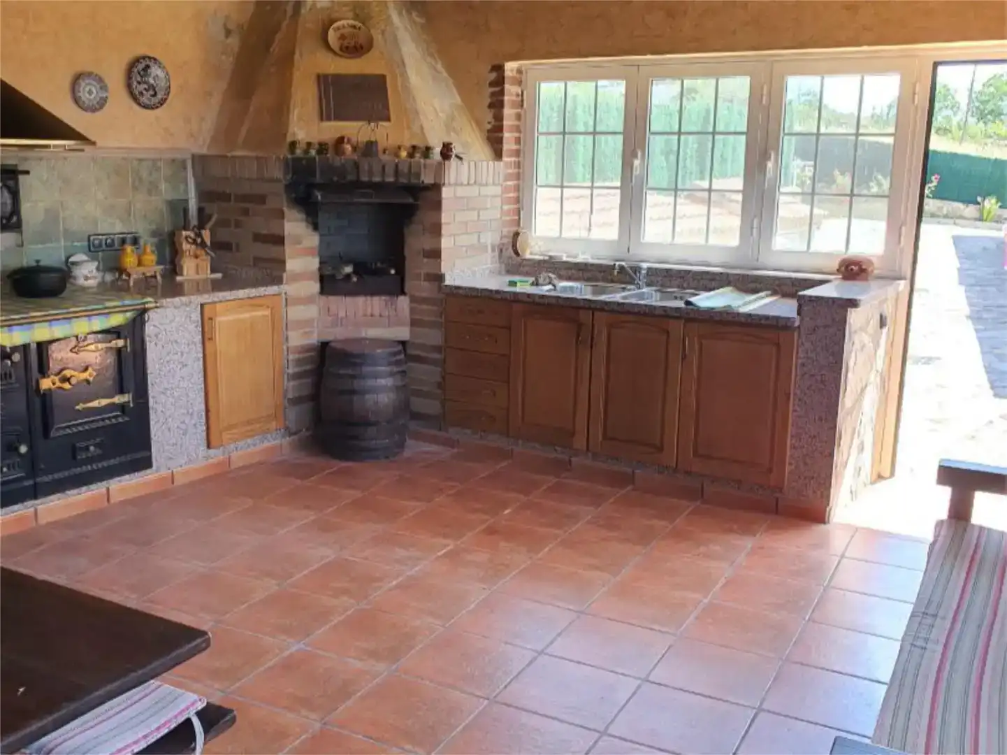 Cocina de Piso en venta en Quintana del Castillo con Jardín privado