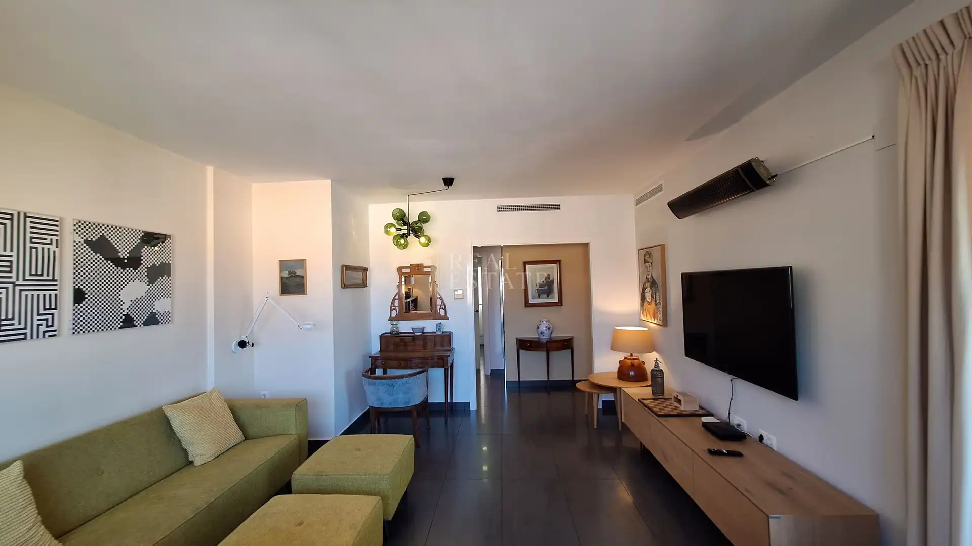 Sala de estar de Piso en venta en Dénia con Aire acondicionado, Calefacción y Trastero
