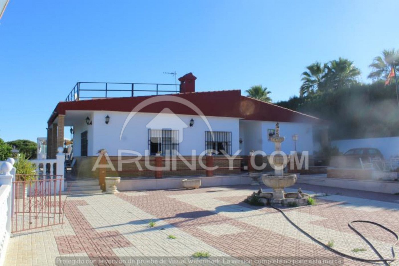 Vista exterior de Casa o chalet en venta en Mairena del Alcor con Aire acondicionado, Calefacción y Jardín privado