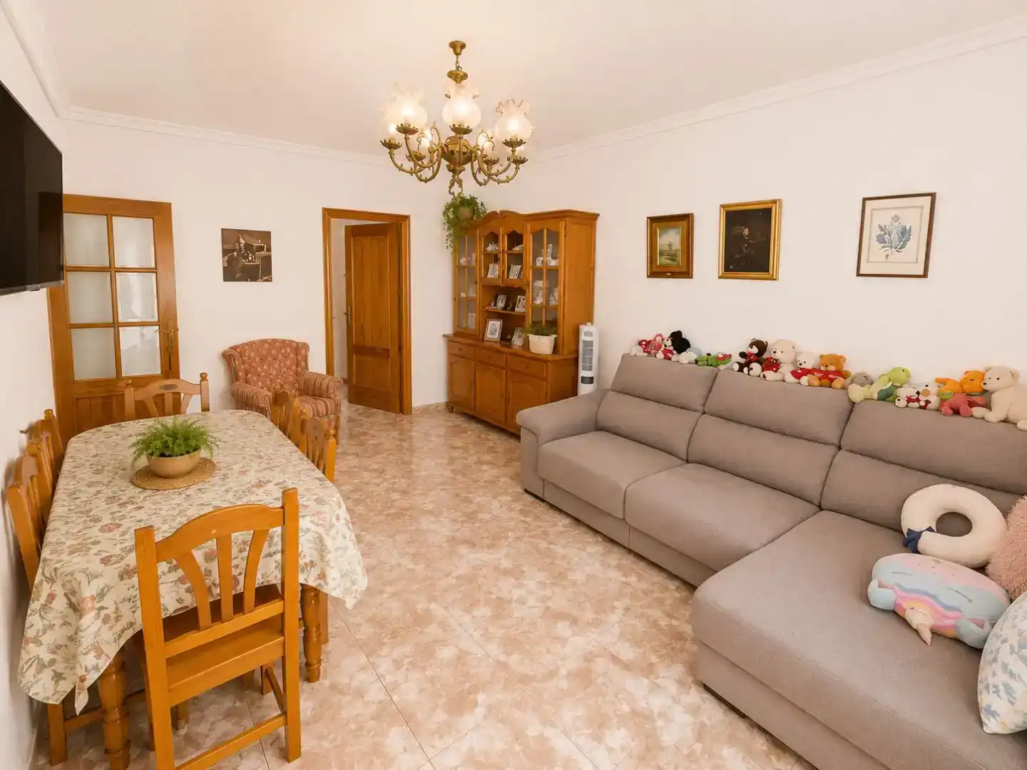 Sala d'estar de Pis en venda en Archena amb Aire condicionat, Jardí privat i Traster