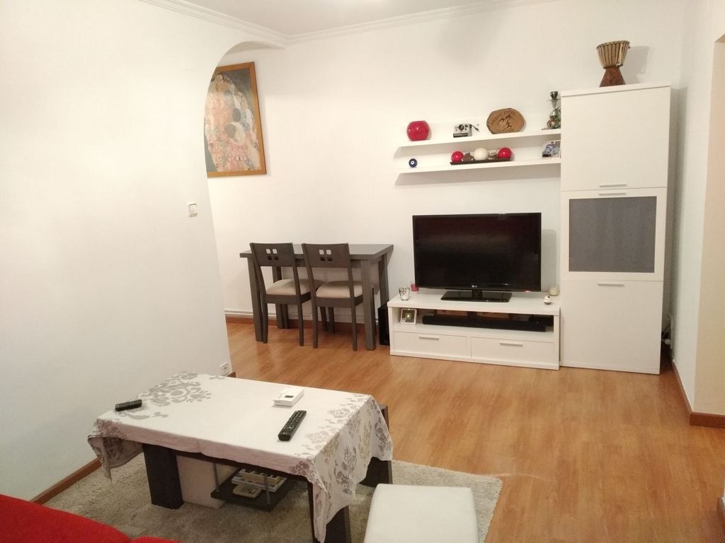Living room of Flat to rent in  Madrid Capital  with Air Conditioner, Heating and Terrace