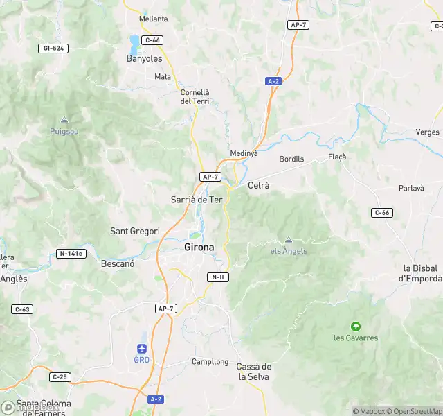 Vista exterior de Piso en venta en Sarrià de Ter