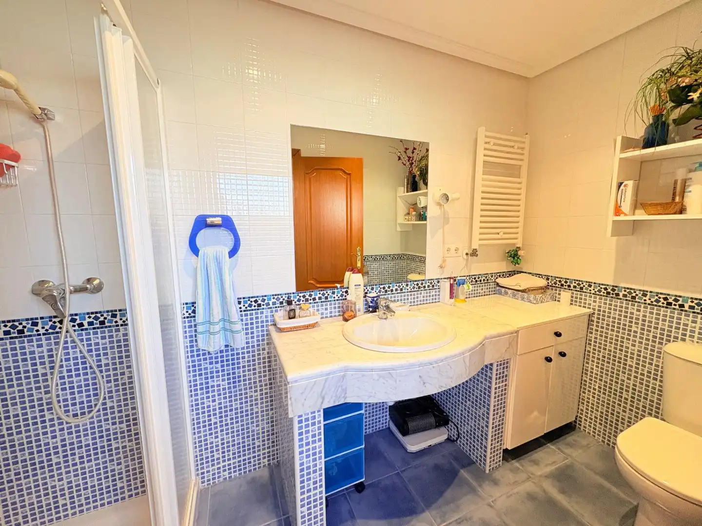 Baño de Casa o chalet en venta en Ponferrada con Calefacción, Jardín privado y Terraza