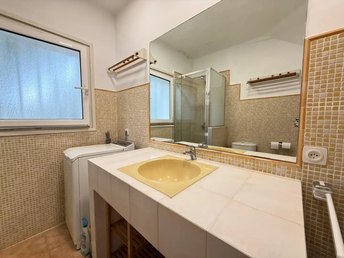 Baño de Piso de alquiler en Castell d'Aro, Platja d'Aro i s'Agaró con Calefacción, Terraza y Amueblado