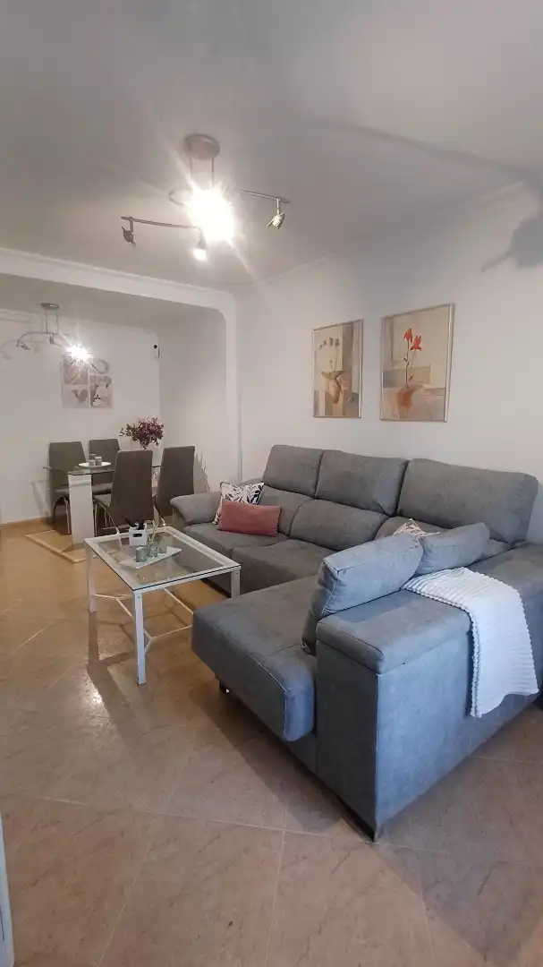 Wohnzimmer von Wohnung zum Verkauf in Huelva mit Klimaanlage