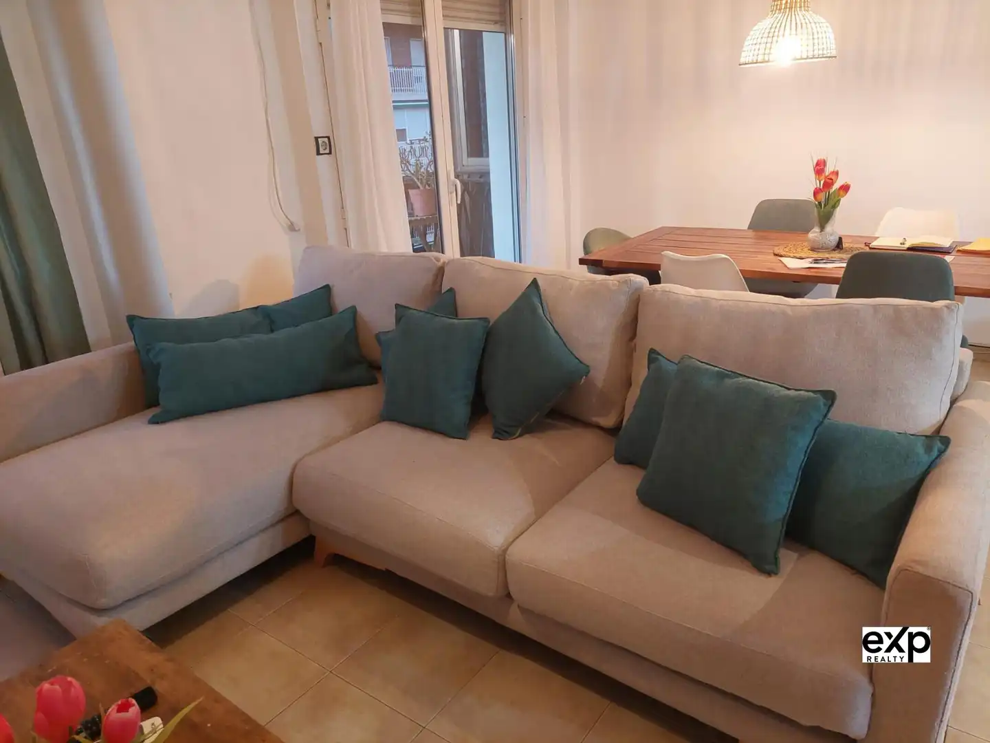 Sala de estar de Apartamento de alquiler en Xàtiva con Aire acondicionado y Amueblado