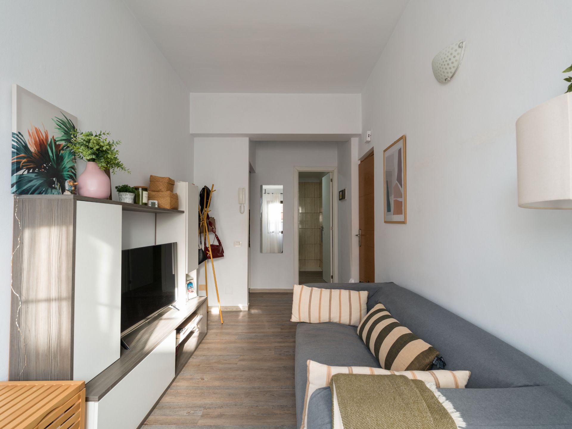 Sala de estar de Apartamento en venta en Las Palmas de Gran Canaria con Amueblado
