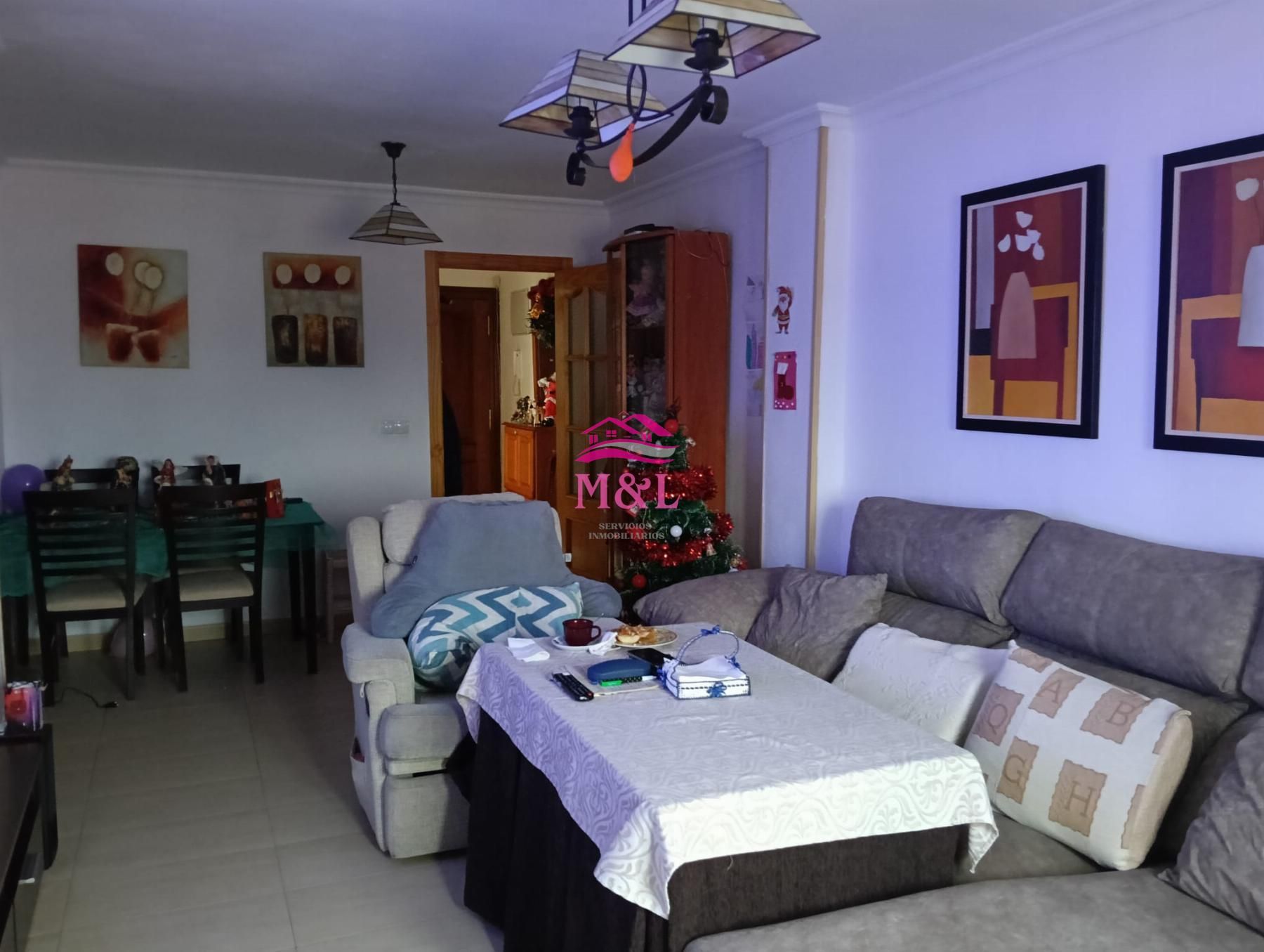 Sala d'estar de Pis en venda en Mérida amb Aire condicionat i Terrassa