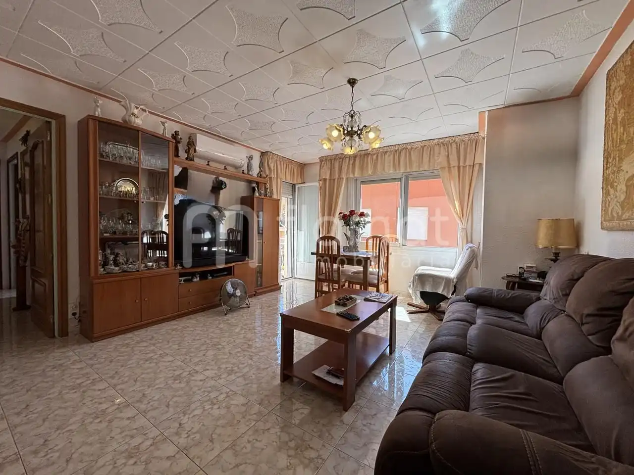 Sala d'estar de Pis en venda en Canet de Mar