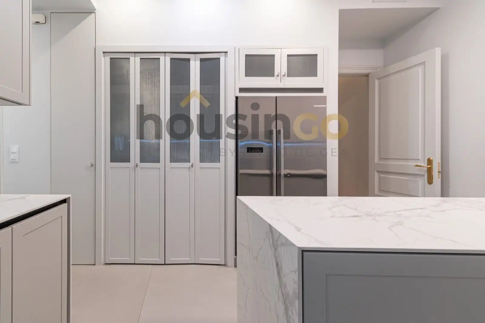 Kitchen of Flat for rent in Madrid  with Air Conditioner, Heating and Terrace