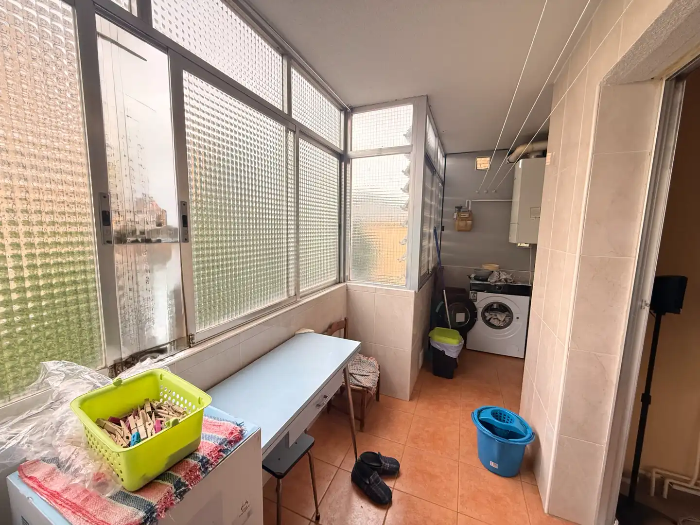 Balcony of Flat for sale in Madrid  with Heating, Terrace and Storage room