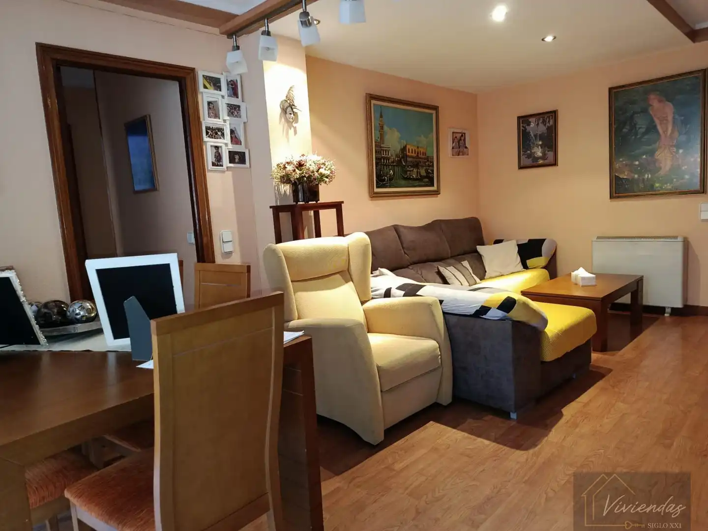 Sala de estar de Piso en venta en Móstoles con Calefacción y Terraza
