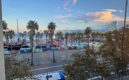 Vista exterior de Pis de lloguer en  Barcelona Capital amb Aire condicionat, Calefacció i Moblat