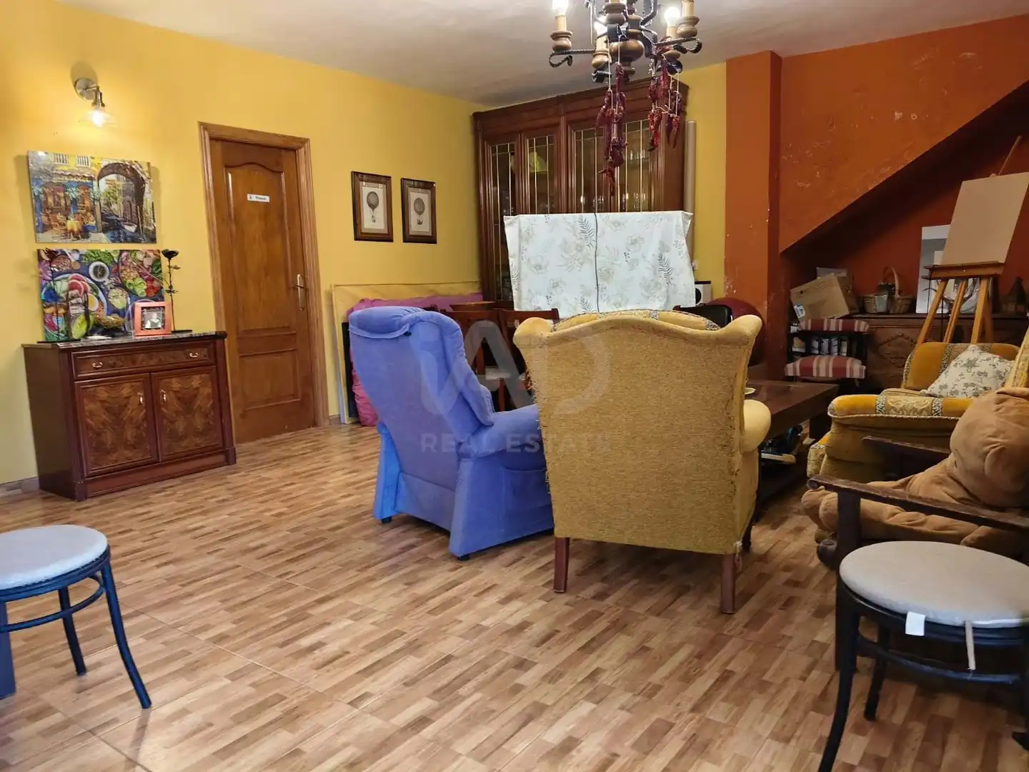 Sala de estar de Casa o chalet en venta en Baeza con Aire acondicionado, Calefacción y Terraza