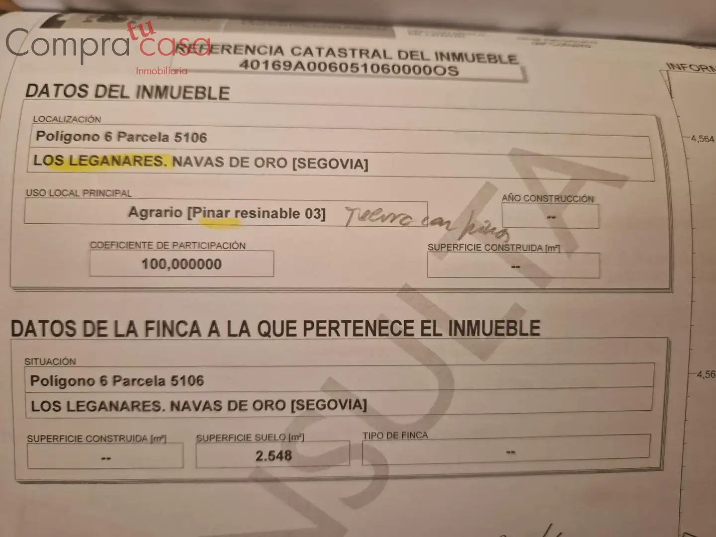 Terreni e lotti in vendita a Navas de Oro, imagen 40