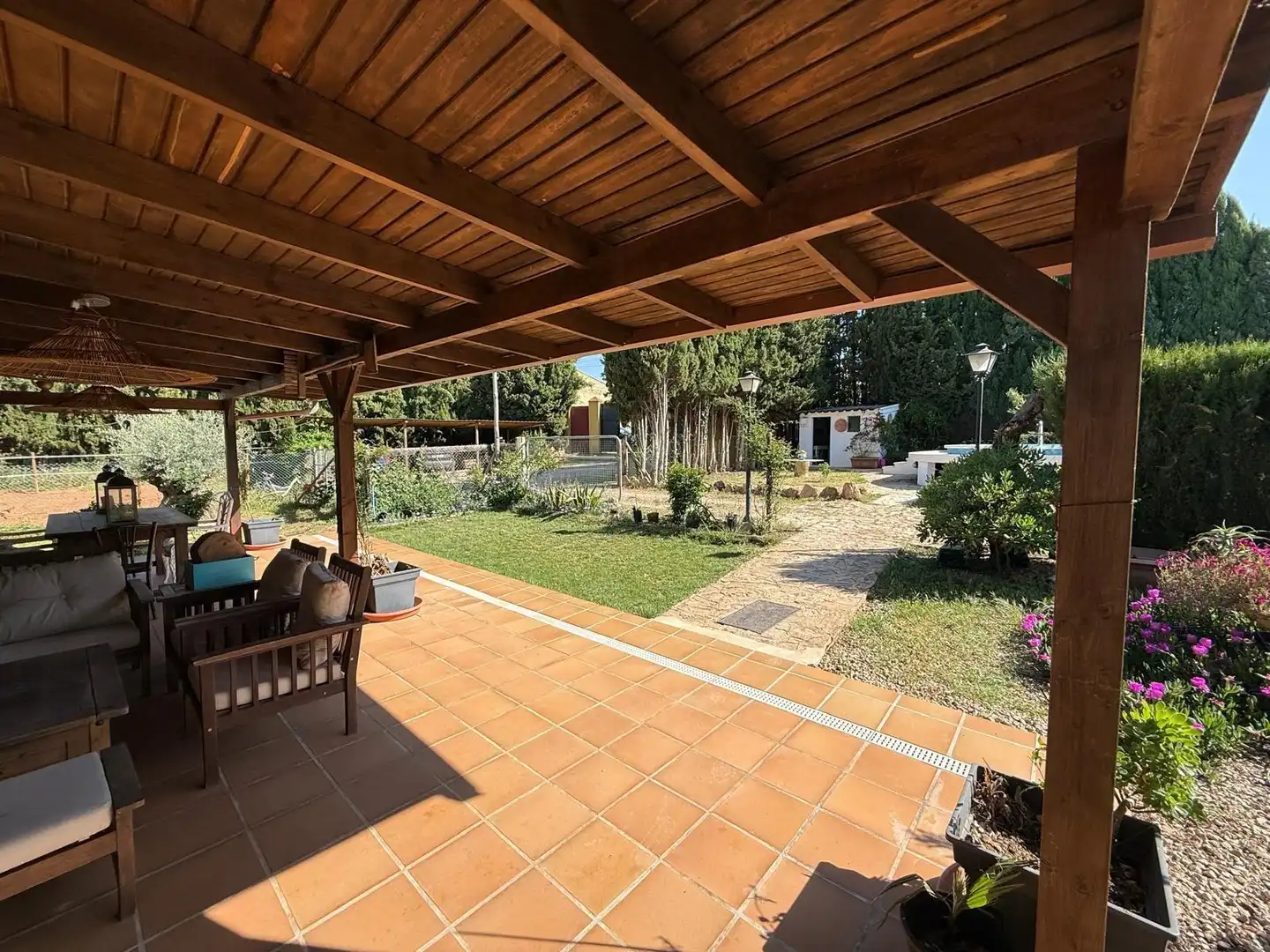 Jardín de Casa o chalet en venta en Mollina con Aire acondicionado, Terraza y Trastero