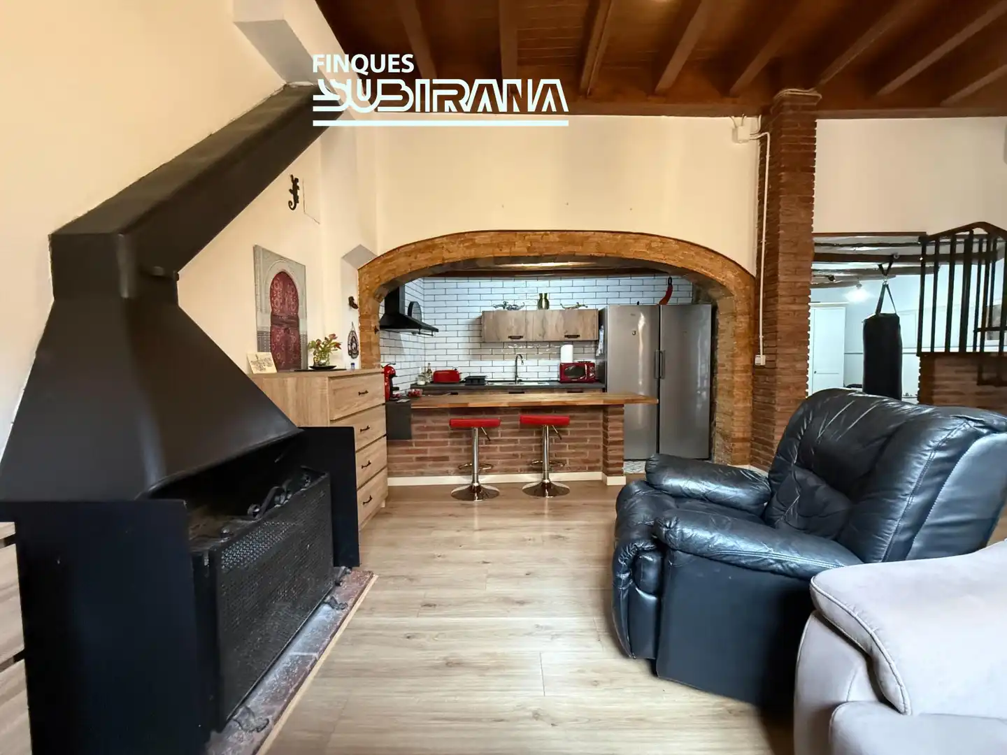 Kitchen of Houses for sale in Sant Martí Sesgueioles  with Heating