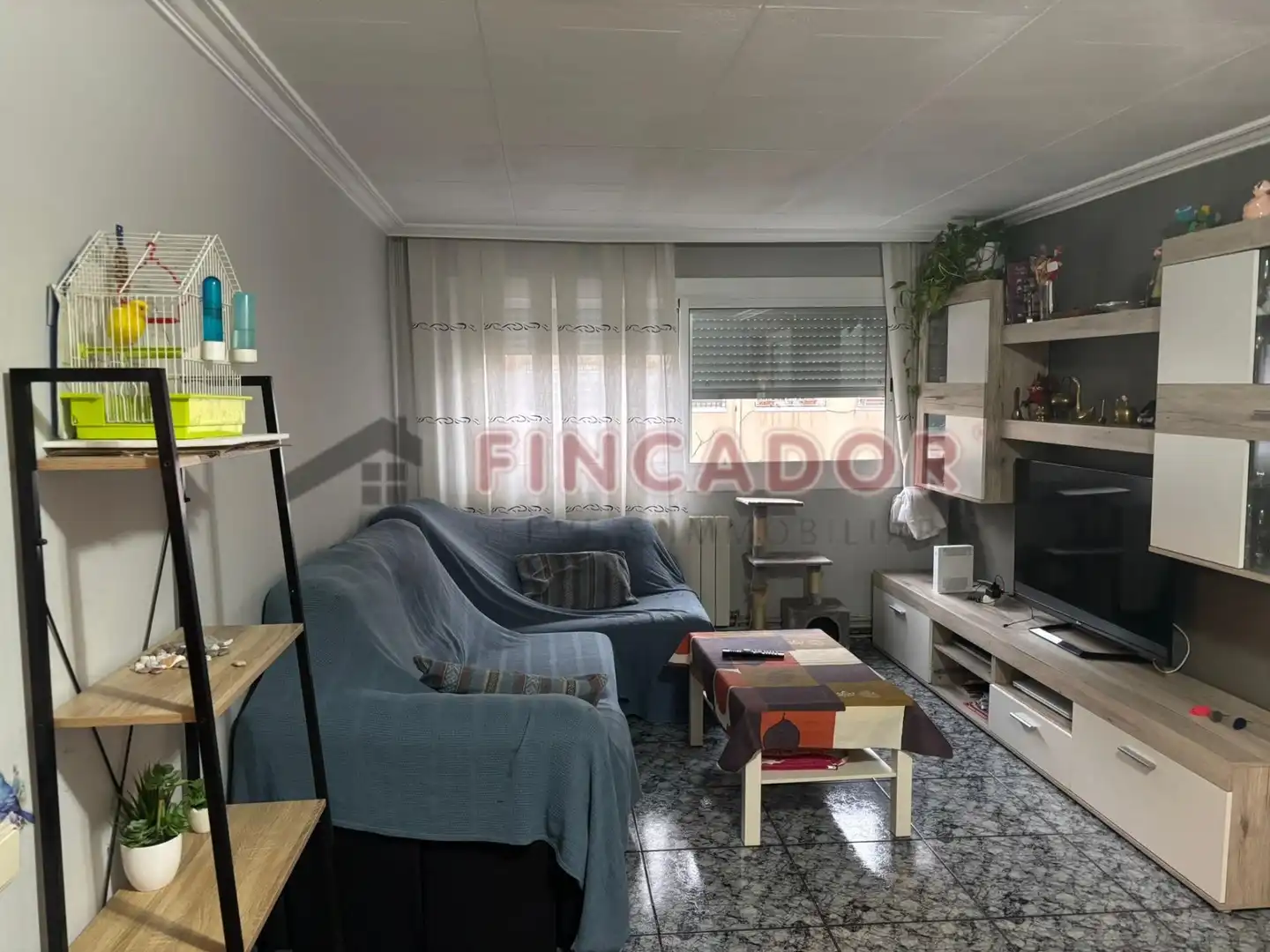 Living room of Flat for sale in Terrassa  with Air Conditioner and Heating