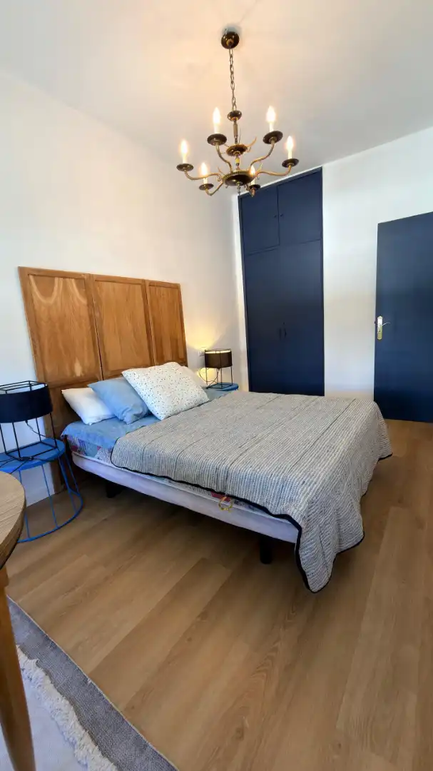 Bedroom of Flat for rent in Monforte de Lemos  with Heating, Furnished and Oven