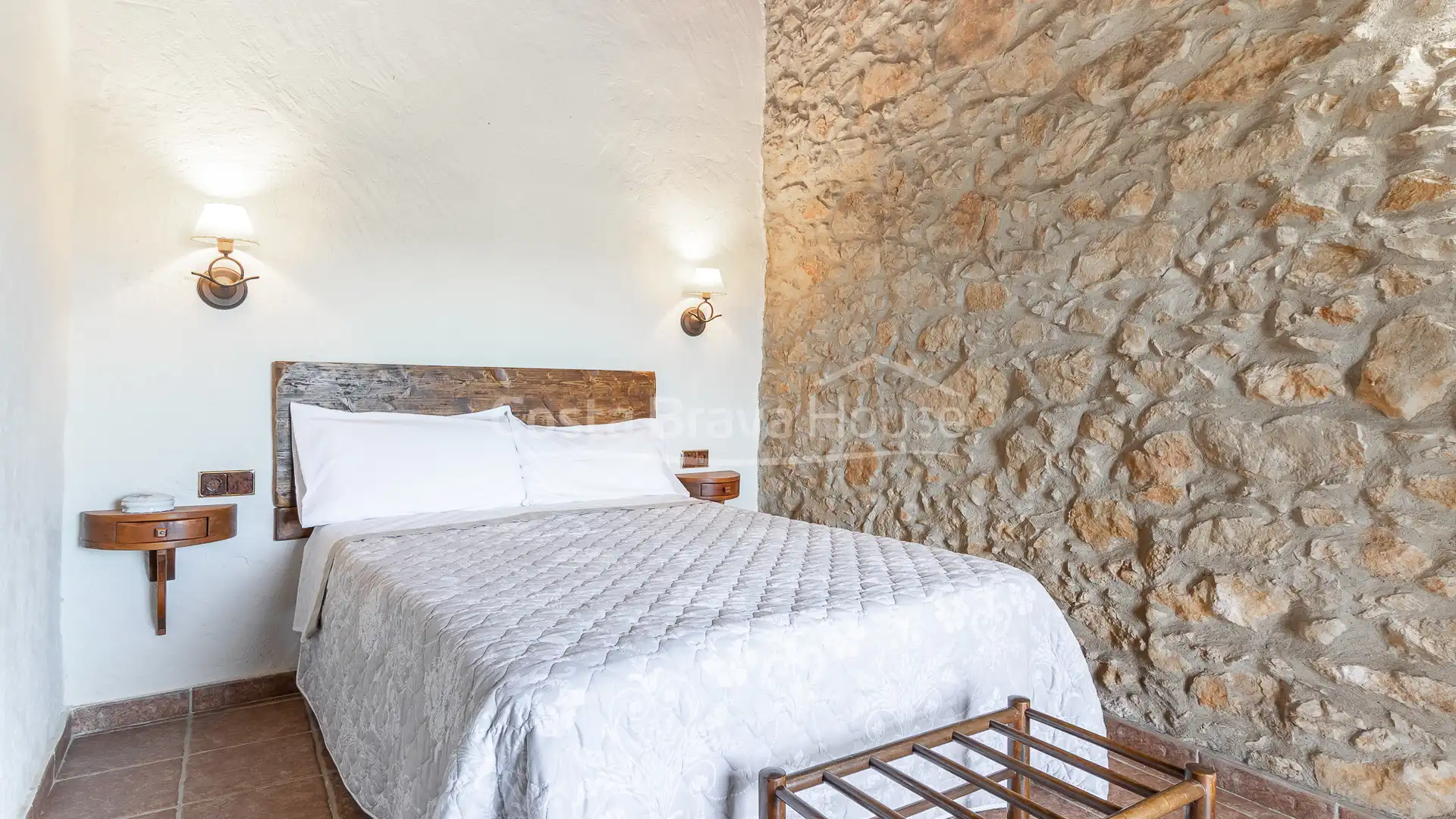 Bedroom of Country homes for sale in Begur  with Air Conditioner, Heating and Private garden