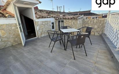 Terrace of Flat for sale in Cuenca Capital  with Heating, Terrace and Furnished