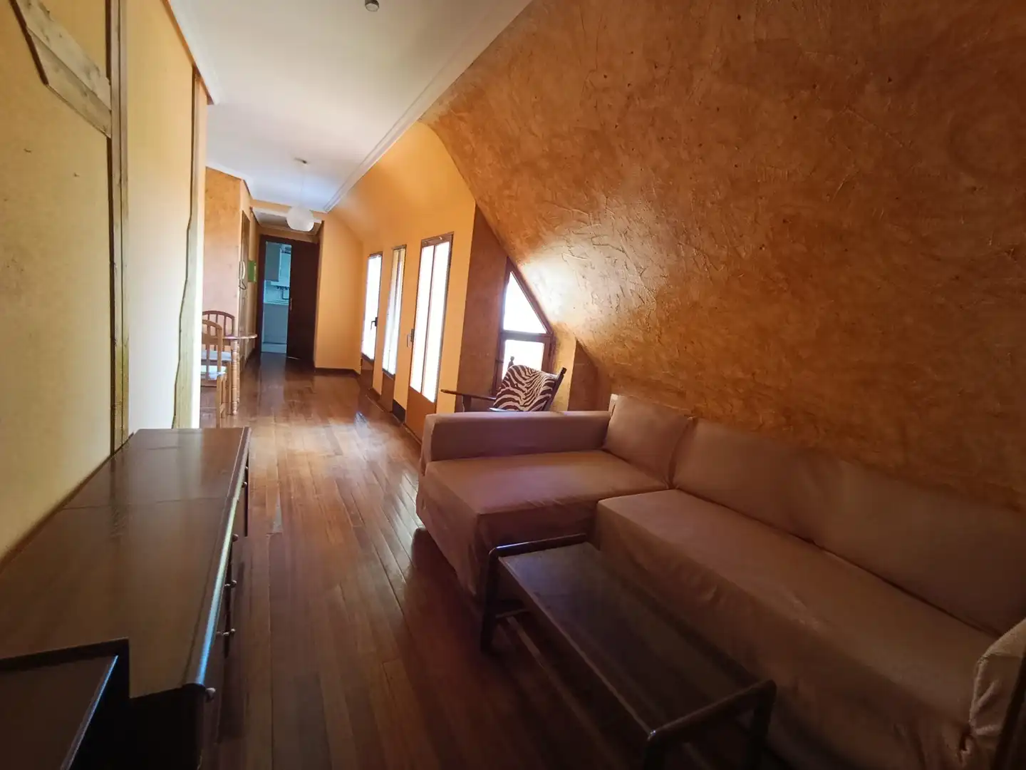 Sala de estar de Apartamento en venta en Benavente con Calefacción, Parquet y Terraza