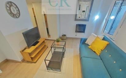 Living room of Study to rent in Gijón 