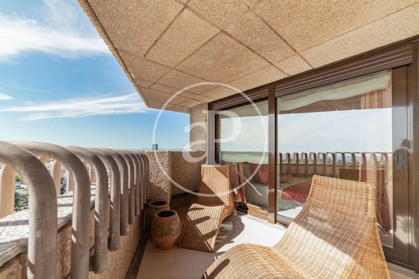 Terrasse von Wohnung zum Verkauf in Madrid mit Klimaanlage, Heizung und Terrasse