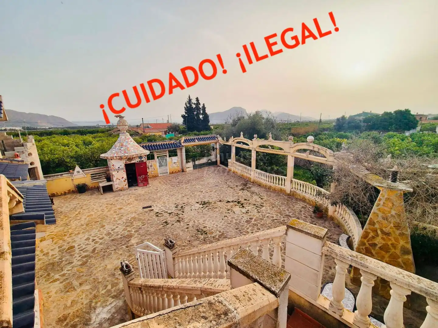 Jardí de Casa o xalet en venda en Orihuela amb Jardí privat, Terrassa i Piscina