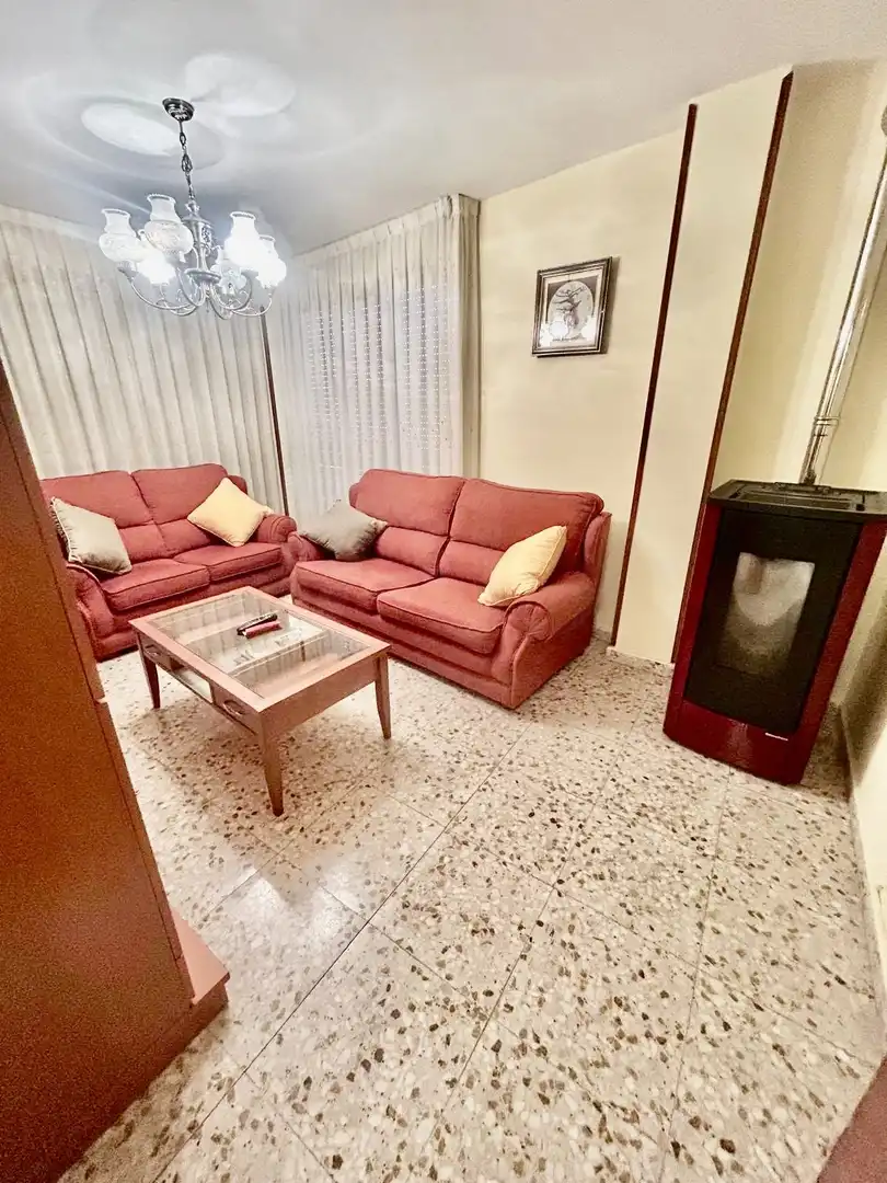 Living room of Houses for sale in La Bañeza   with Terrace