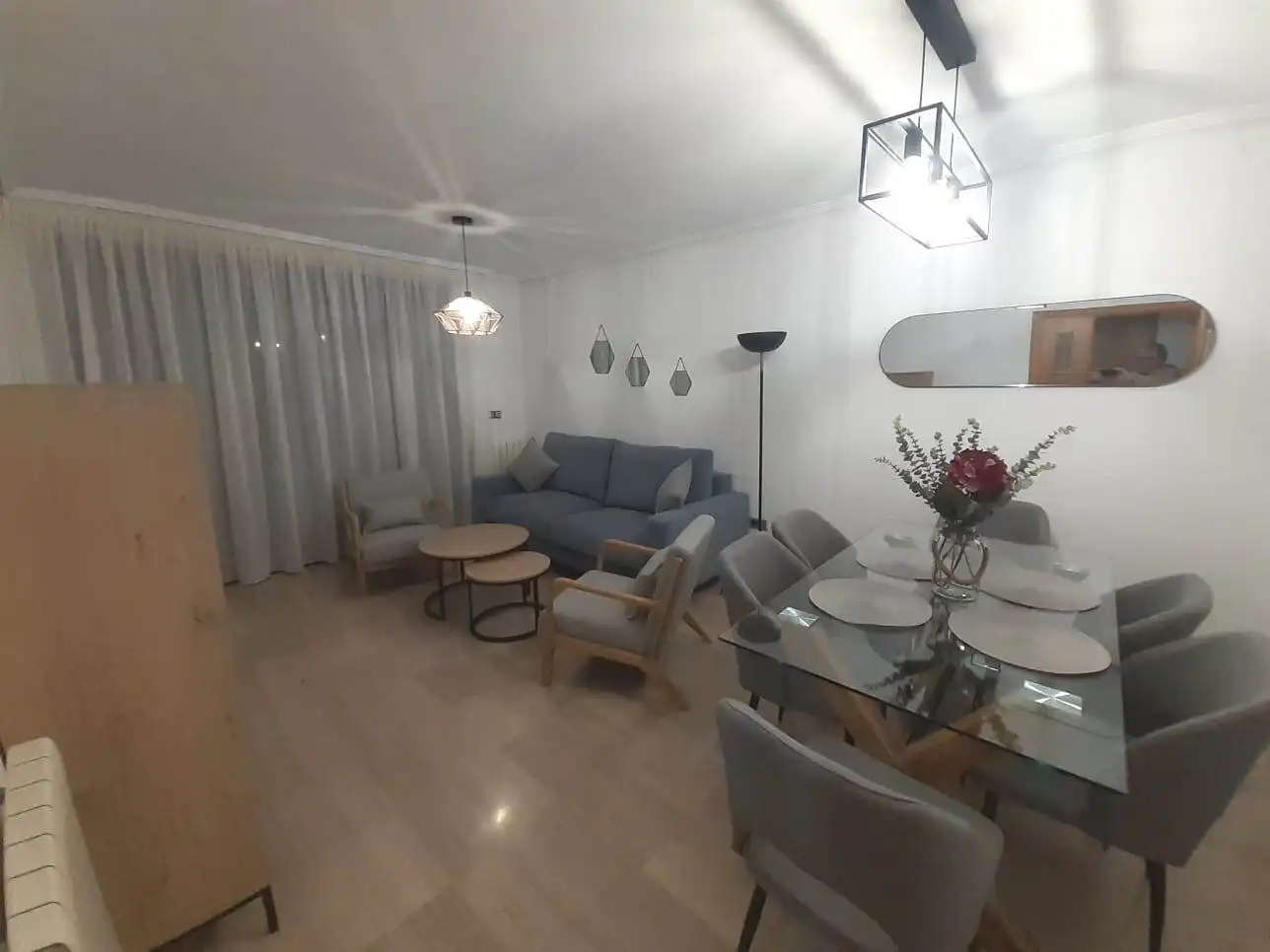 Wohnzimmer von Wohnung zur Miete in Noroeste 