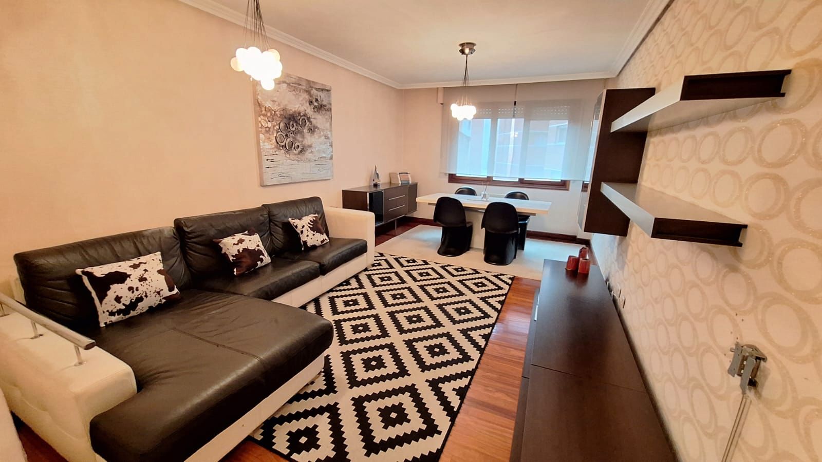 Living room of Flat to rent in Bilbao   with Heating, Furnished and Oven