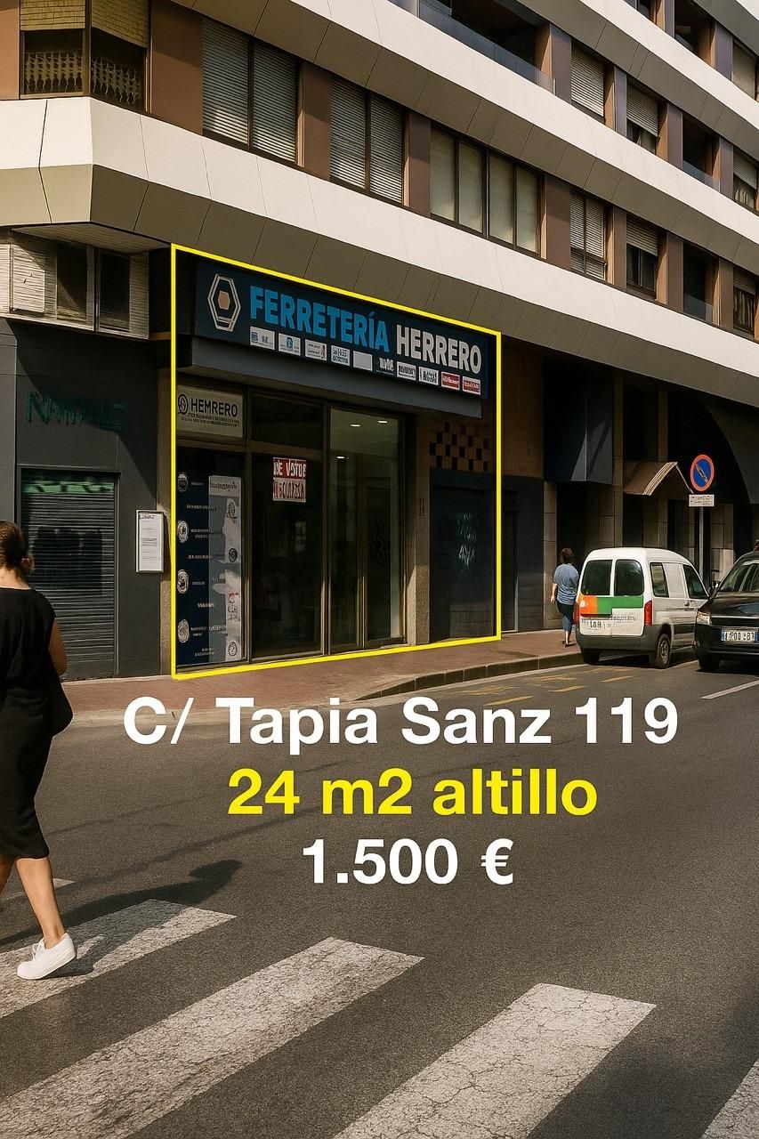 Local de alquiler en Calle del Doctor José Tapia Sanz, 4, La Fama, Centro